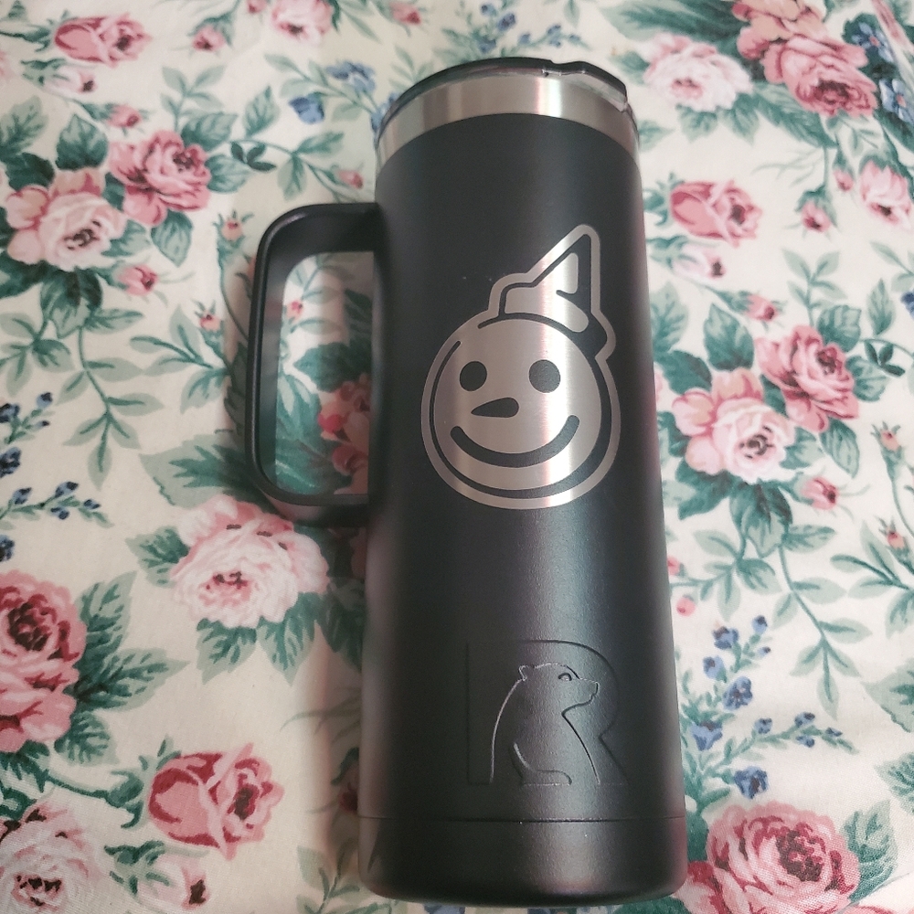 NWT RTIC Travel Mug - 20oz - Black Color
